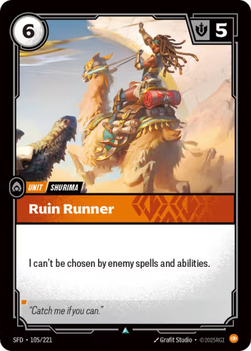 Riftbound Spiritforged 105/221 Ruin Runner