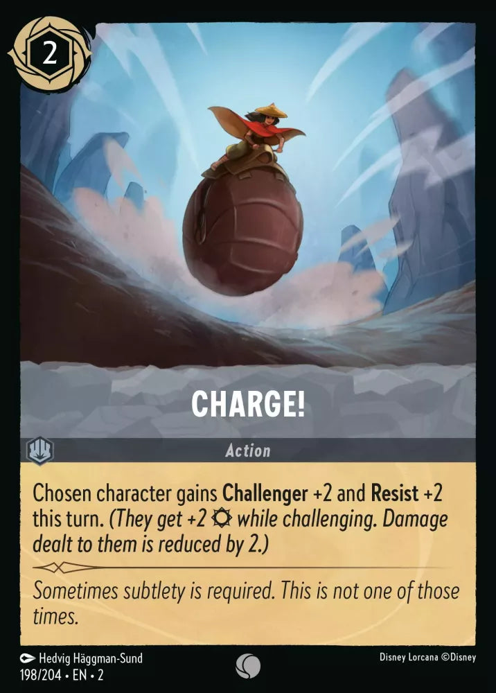 Lorcana Rise of the Floodborn 198/204 Charge