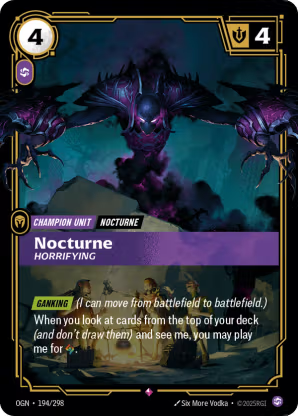 Riftbound Origins 194/298 Nocturne Horrifying