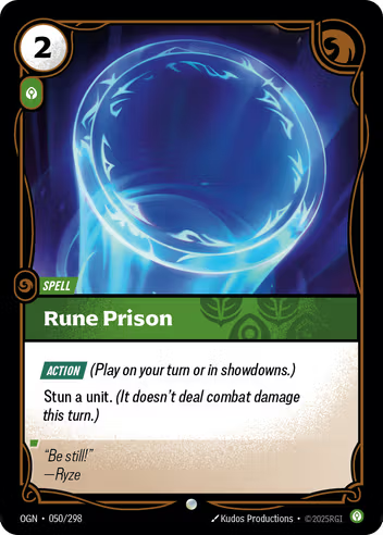 Riftbound Origins 050/298 Rune Prison