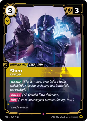 Riftbound Origins 241/298 Shen Kinkou