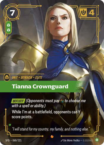 Riftbound Spiritforged 060/221 Tianna Crownguard