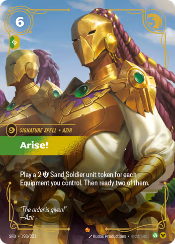 Riftbound Spiritforged 198/221 Arise!