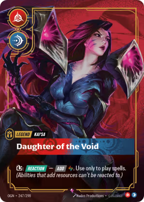 Riftbound Origins 247/298 Kai'Sa, Daughter of the Void