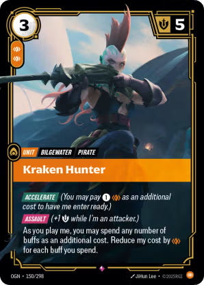 Riftbound Origins 150/298 Kraken Hunter