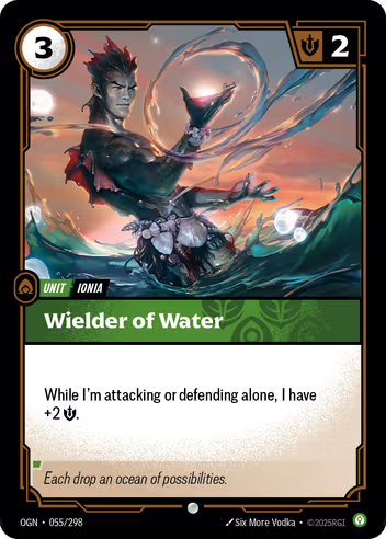 Riftbound Origins 055/298 Wielder of Water