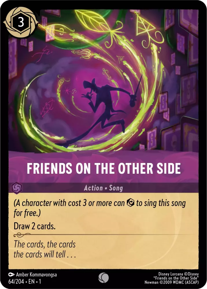 Lorcana The First Chapter 064/204 Friends on the Other Side Foil