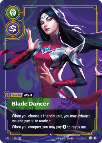 Riftbound Spiritforged 195/221 Irelia Blade Dancer