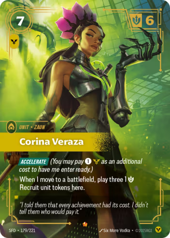 Riftbound Spiritforged 179/221 Corina Veraza