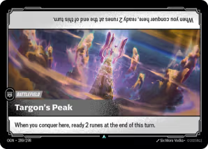 Riftbound Origins 289/298 Targon's Peak Foil