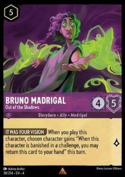 Lorcana Ursula's Return 038/204 Bruno Madrigal Out of the Shadows