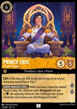Lorcana Ursula's Return 022/204 Prince Eric Ursula's Groom