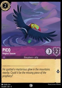 Lorcana Ursula's Return 055/204 Pico Helpful Toucan