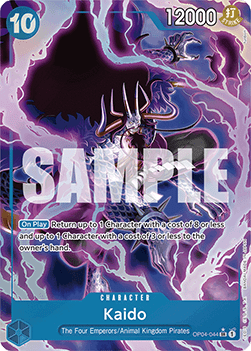 OPTCG The Best PRB01-OP04-044 Kaido (SR) Alternate Art