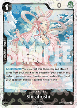 OPTCG The Best PRB01-OP05-082 Shirahoshi Jolly Roger
