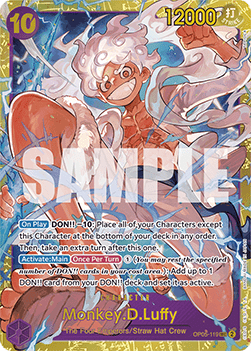 OPTCG Awakening of the New Era PRB01-OP05-119 Monkey.D.Luffy (SEC)