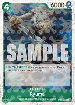 OPTCG The Best PRB01-OP06-036 Ryuma Jolly Roger