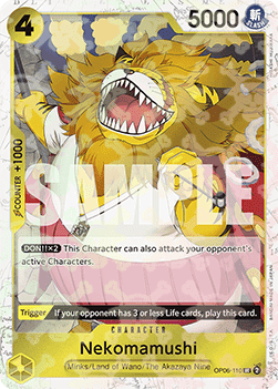 OPTCG The Best PRB01-OP06-110 Nekomamushi Jolly Roger