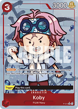 OPTCG The Best PRB01-P-014 Koby Extended Art