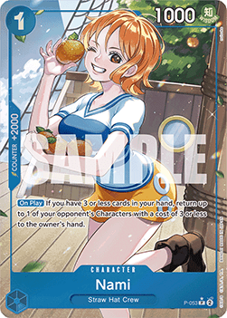 OPTCG The Best PRB01-P-053 Nami Extended Art