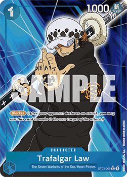 OPTCG The Best PRB01-ST03-008 Trafalgar Law Extended Art