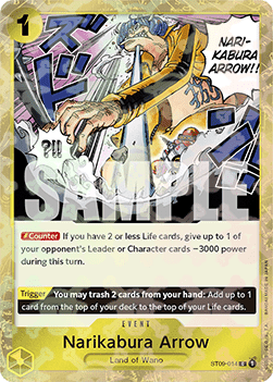 OPTCG The Best PRB01-ST07-014 Narikabura Arrow Jolly Roger