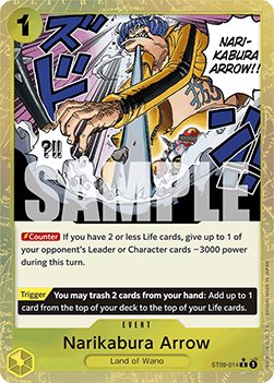 OPTCG The Best PRB01-ST07-014 Narikabura Arrow Extended Art