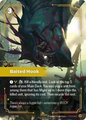 Riftbound Origins 242/298 Baited Hook