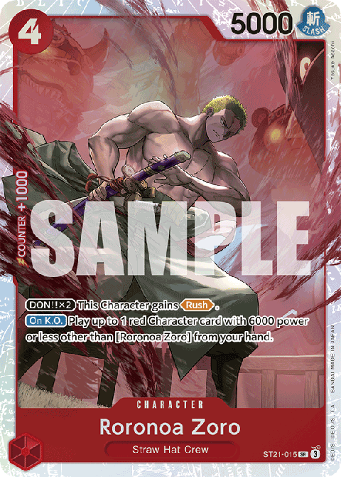 Roronoa Zoro (ST21-015) (V.1)