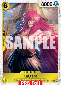 OPTCG The Best Vol.2 PRB02-OP08-099 Kalgara PRB Foil