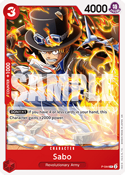 OPTCG The Best Vol.2 PRB02-P-044 Sabo