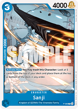OPTCG The Best Vol.2 PRB02-P-068 Sanji