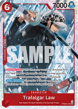 OPTCG The Best Vol.2 PRB02-002 Trafalgar Law (SR)
