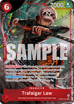 OPTCG The Best Vol.2 PRB02-002 Trafalgar Law (SR) Alternate Art