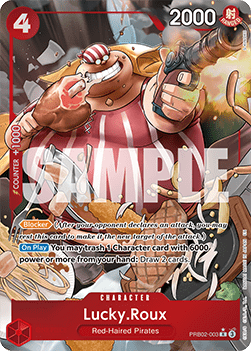 OPTCG The Best Vol.2 PRB02-003 Lucky.Roux Alternate Art