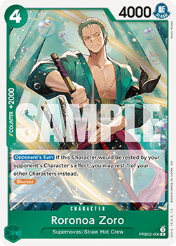 OPTCG The Best Vol.2 PRB02-006 Roronoa Zoro