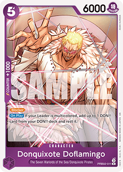 OPTCG The Best Vol.2 PRB02-011 Donquixote Doflamingo