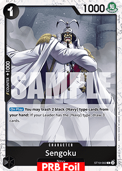 OPTCG The Best Vol.2 PRB02-ST19-002 Sengoku PRB Foil