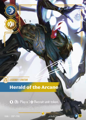 Riftbound Origins 308a/298 Viktor, Herald of the Arcane (Showcase)