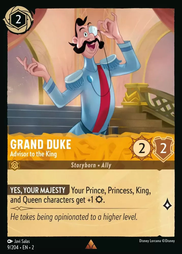 Lorcana Rise of the Floodborn 009/204 Grand Duke Advisor to the King