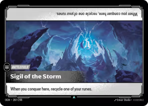 Riftbound Origins 287/298 Sigil of the Storm