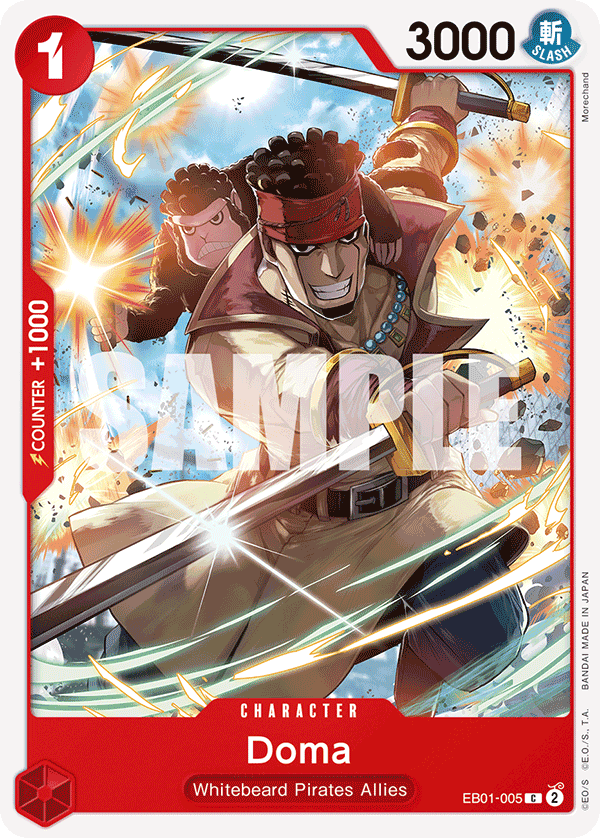 OPTCG Memorial Collection EB01-005 Doma