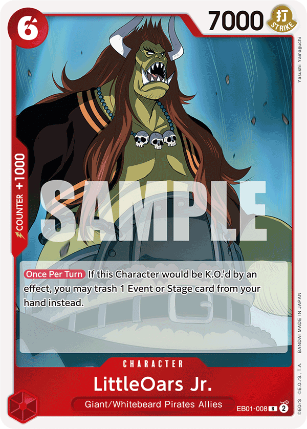 OPTCG Memorial Collection EB01-008 LittleOars Jr.
