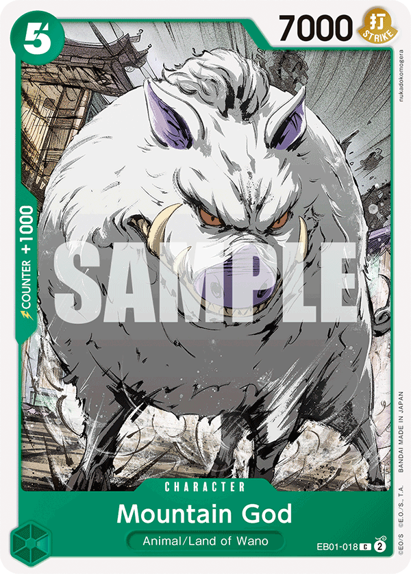 OPTCG Memorial Collection EB01-018 Mountain God