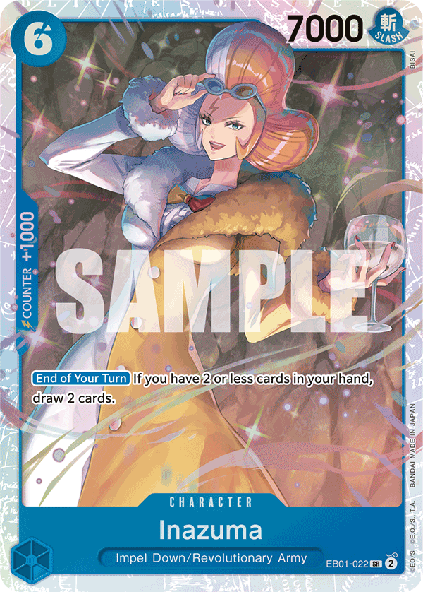 OPTCG Memorial Collection EB01-022 Inazuma (SR)
