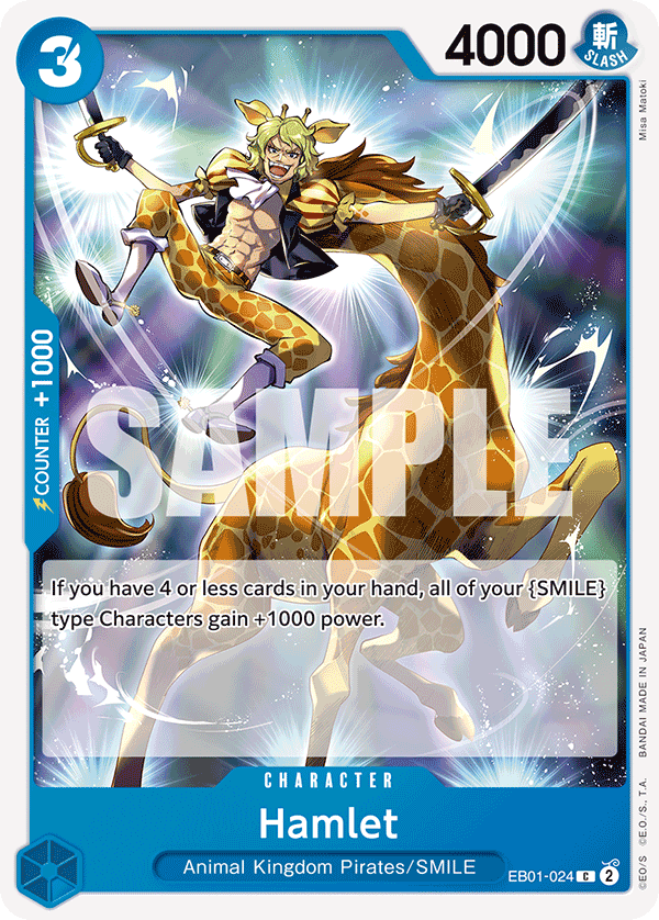 OPTCG Memorial Collection EB01-024 Hamlet