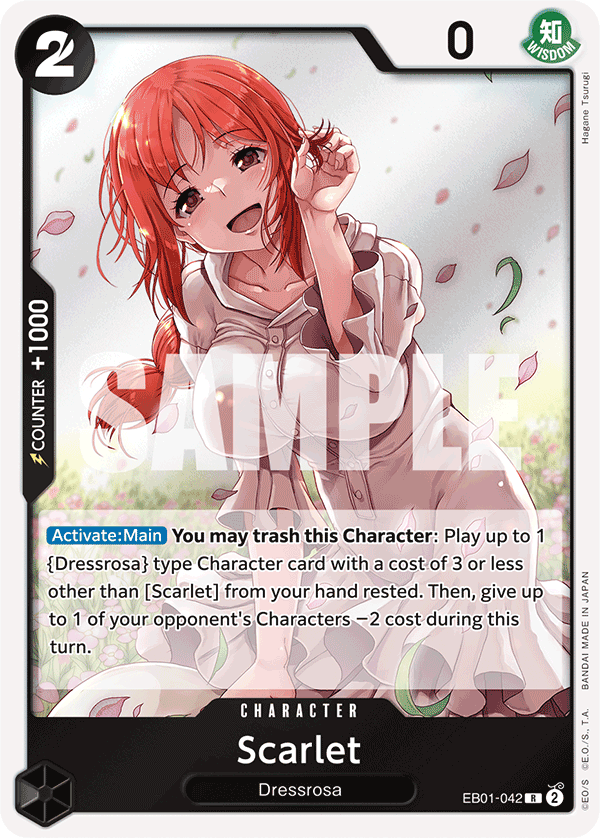 OPTCG Memorial Collection EB01-042 Scarlet