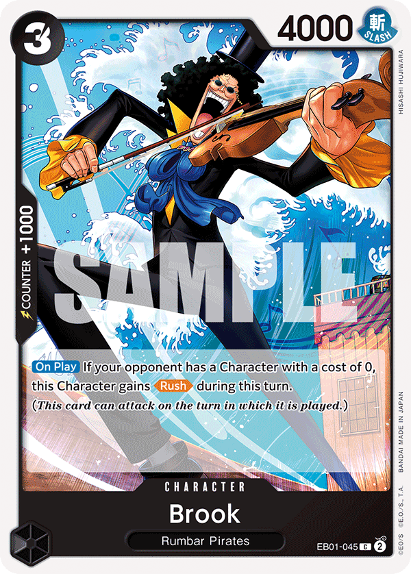 OPTCG Memorial Collection EB01-045 Brook