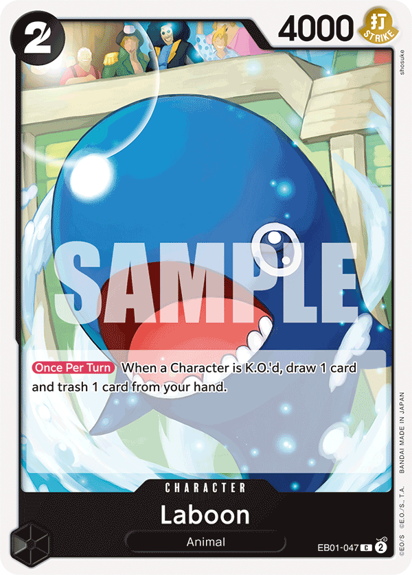 OPTCG Memorial Collection EB01-047 Laboon