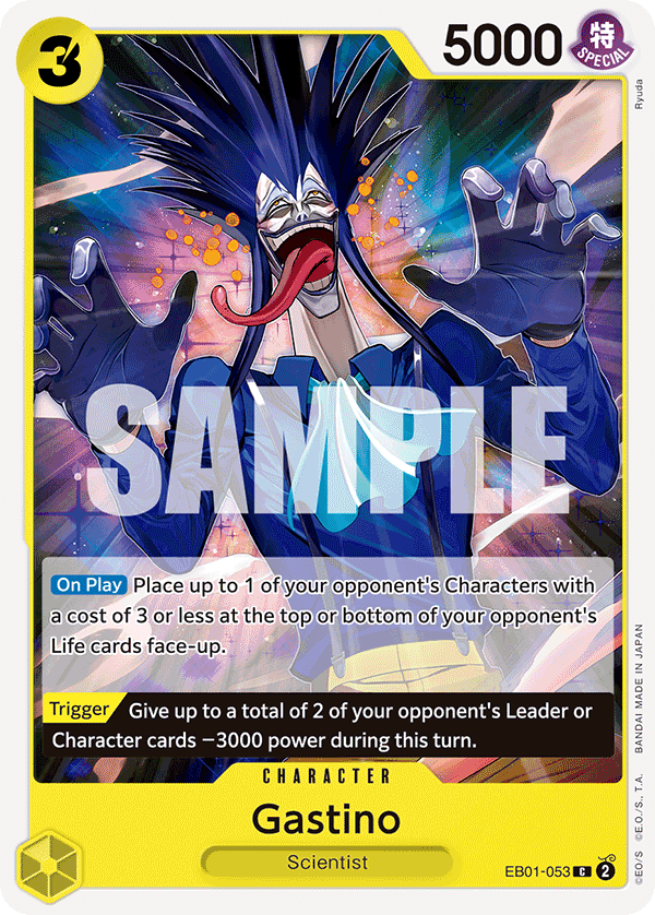 OPTCG Memorial Collection EB01-053 Gastino
